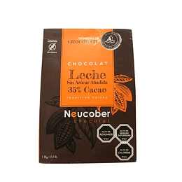 CHOCOLATE 35% CACAO SIN AZUCAR