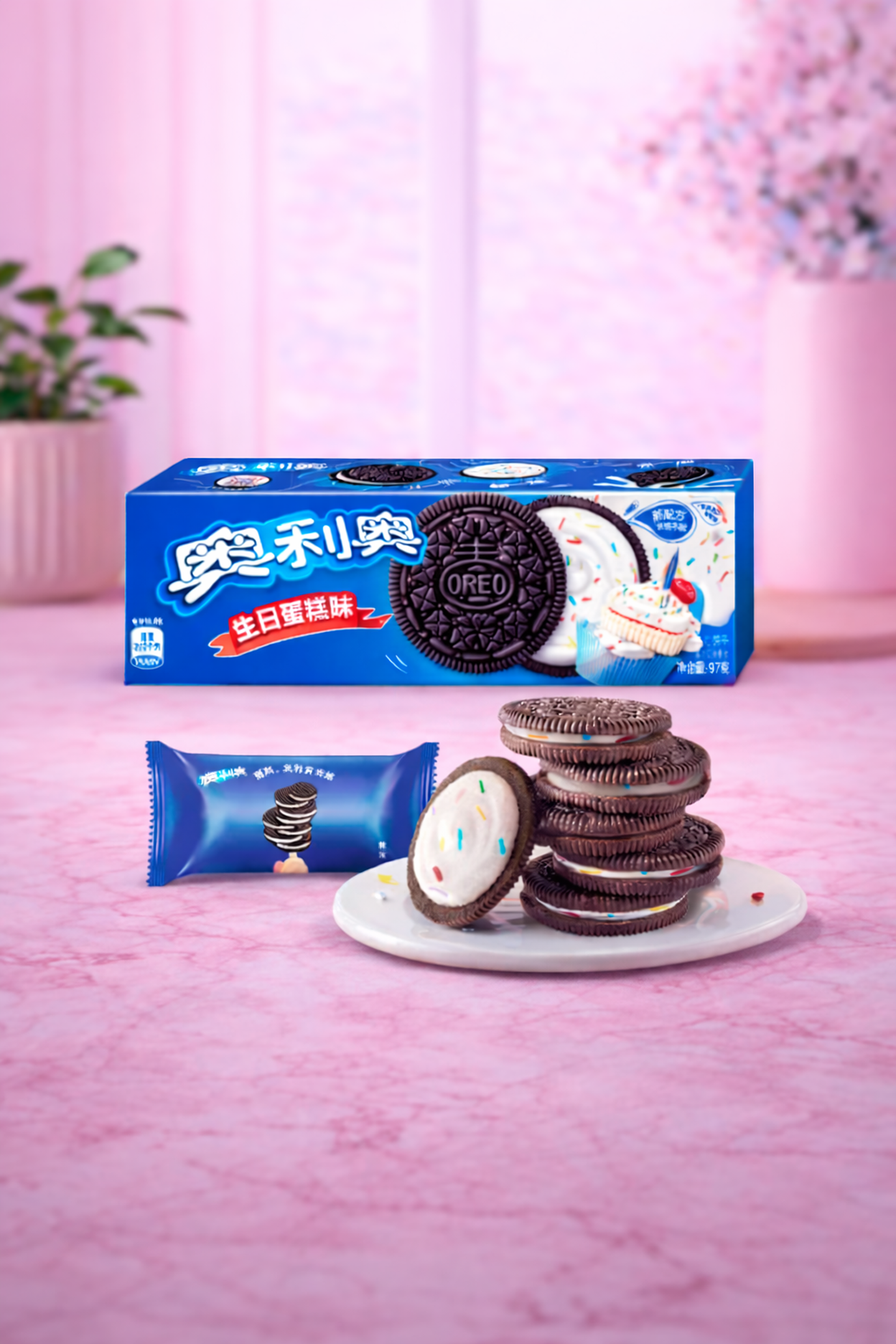 Oreo Pastel de Cumpleaños 1