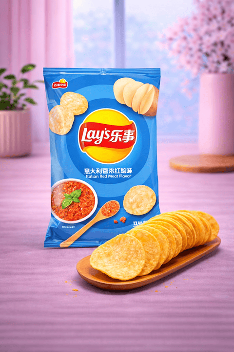 Papas Fritas sabor Salsa de Tomate