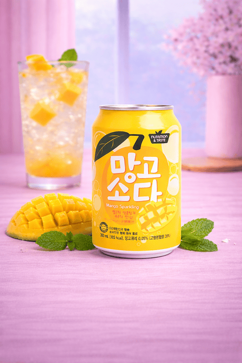 Bebida Gaseosa sabor Mango