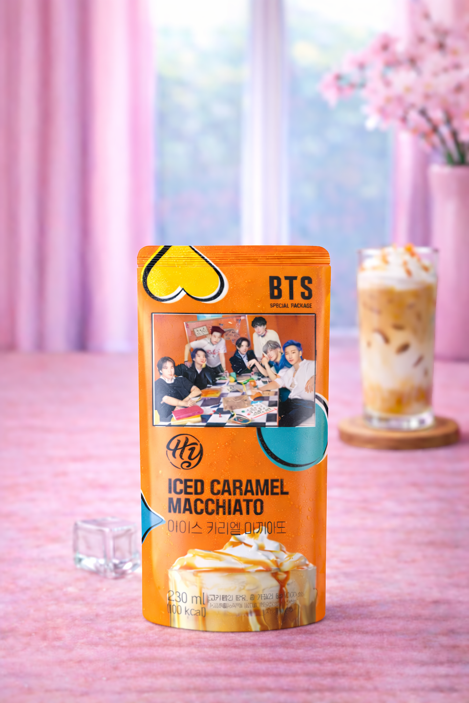 Ice Caramel Macchiato BTS 1