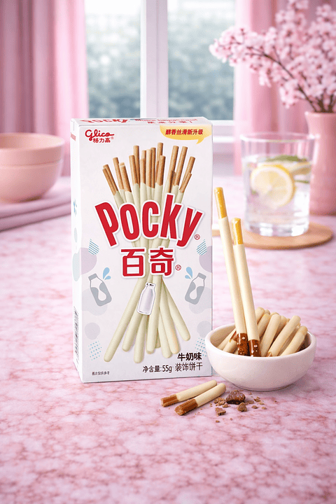 Pocky Chocolate Blanco