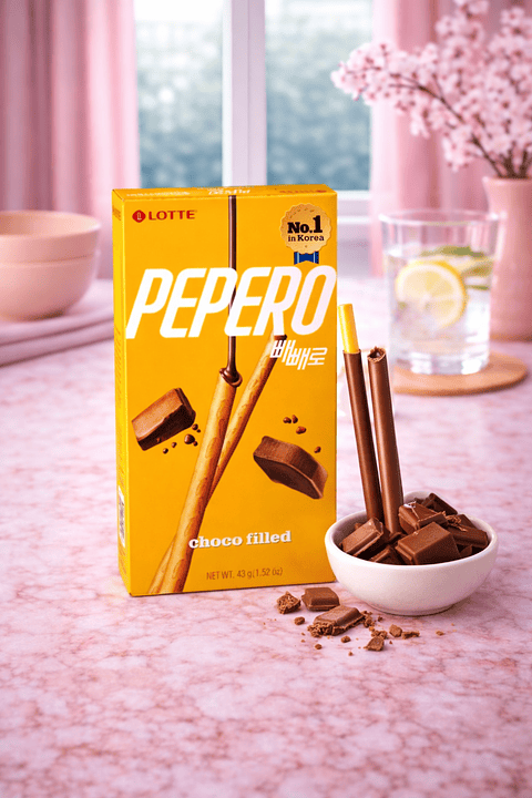 Pepero relleno Chocolate
