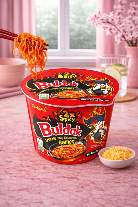 Buldak Spicy x2