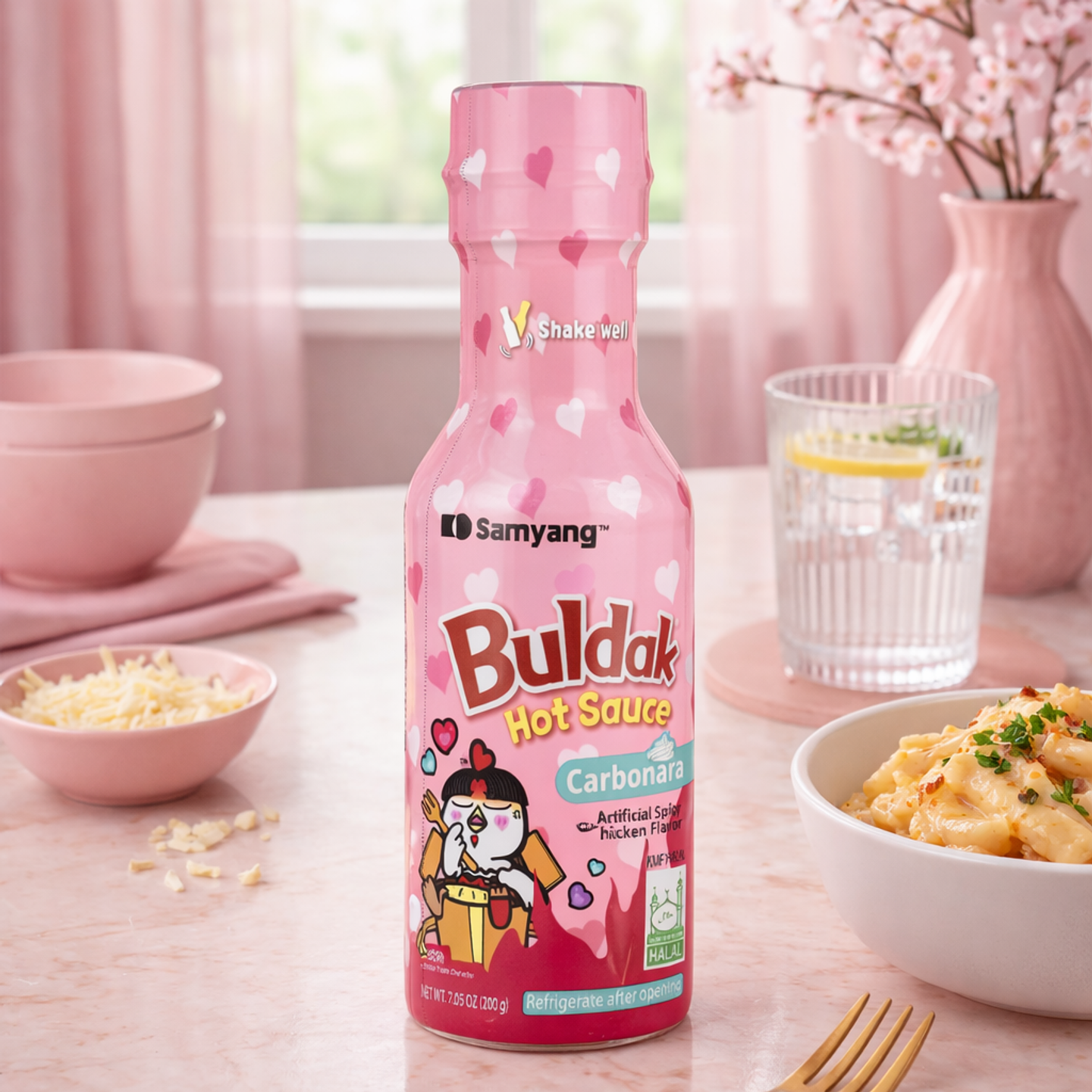 Salsa Buldak Carbonara  1