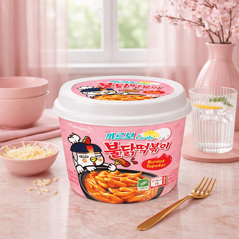 Topokki Buldak Carbonara