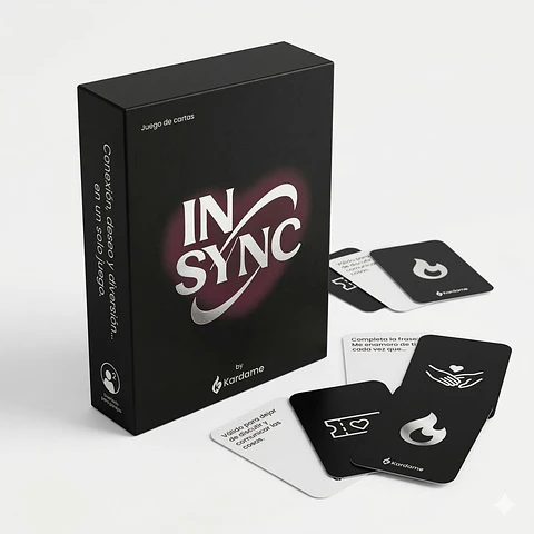 Juego de Cartas In Sync para Parejas