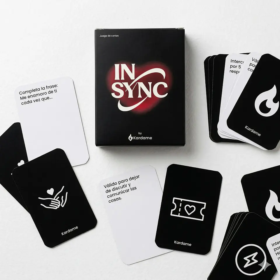 Juego de Cartas In Sync para Parejas 3