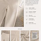 Flare Pant - Crema Suave S - Miniatura 4