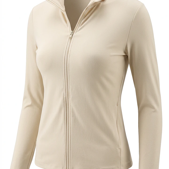 Sport Chaqueta - Crema Suave S 1