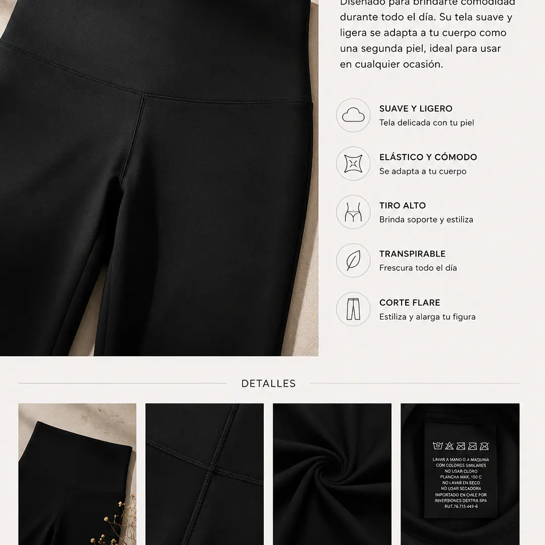 Calza Flare Pants 5