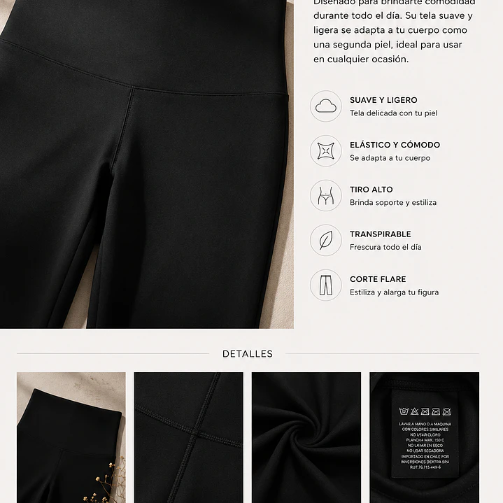 Calza Flare Pants 5