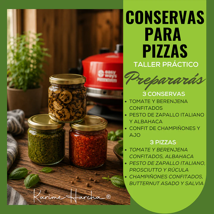 Conservas para Pizzas 1