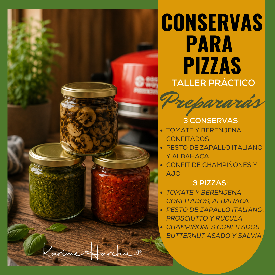 Conservas para Pizzas