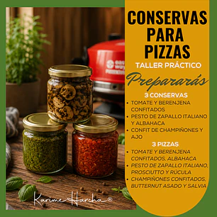 Conservas para Pizzas