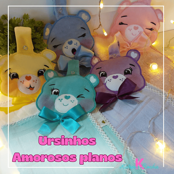 Ursinhos Amorosos modelo plano-ARQUIVOS DIGITAIS
