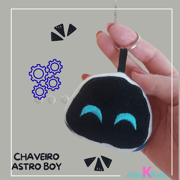 Chaveiro Astro Boy-ARQUIVOS DIGITAIS