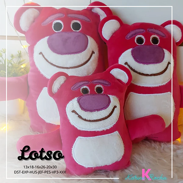 Ursinho Lotso- ARQUIVOS DIGITAIS
