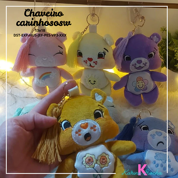 Chaveiro Carinhosos- ARQUIVOS DIGITAIS