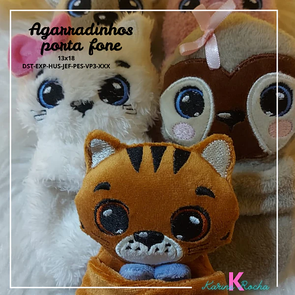 Agarradinho porta fone- ARQUIVOS DIGITAIS