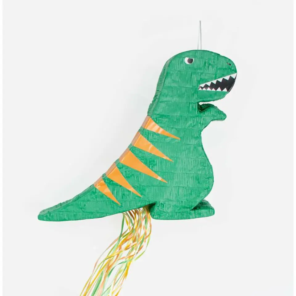 Pinhata Dinossauro T-Rex Verde fitas 1