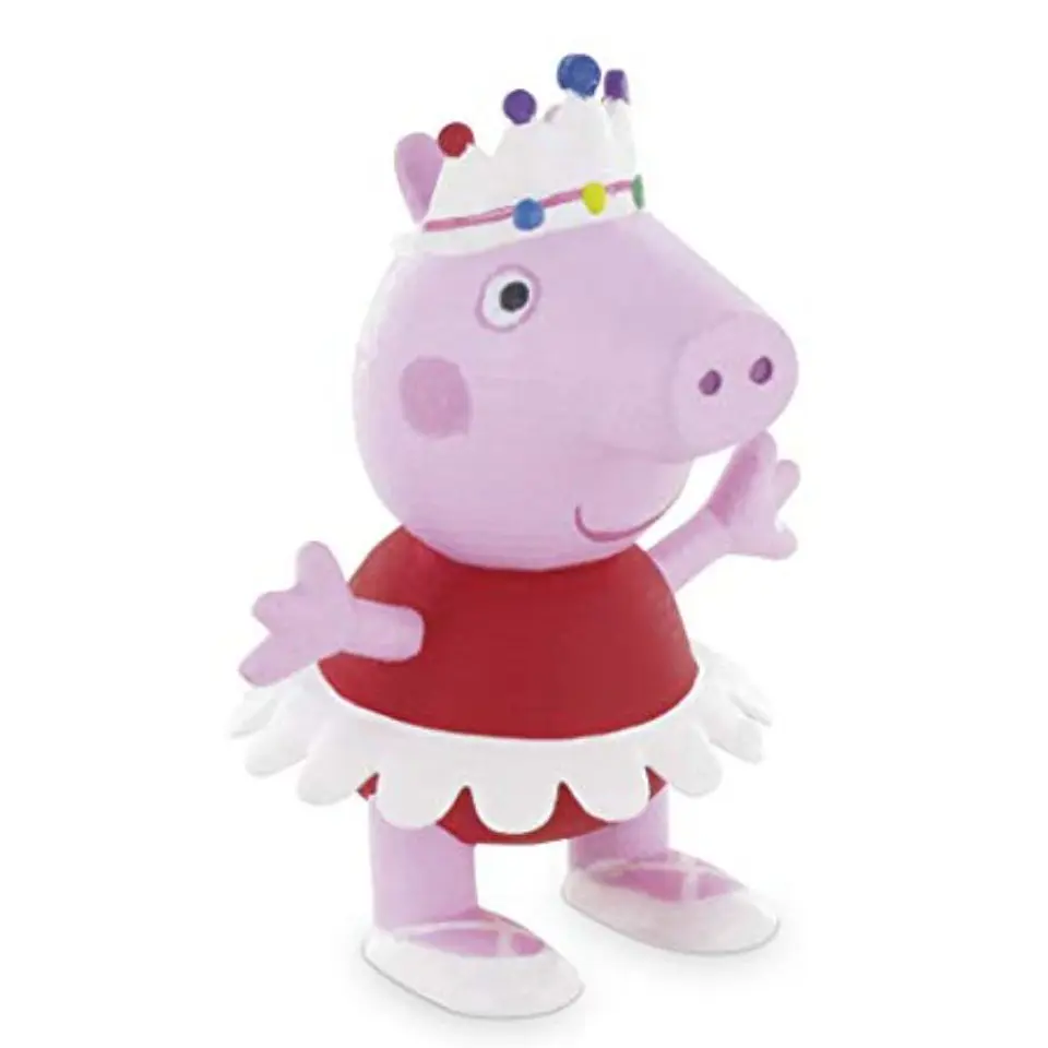 Figura Colecionavel Porquinha Peppa Bailarina 1