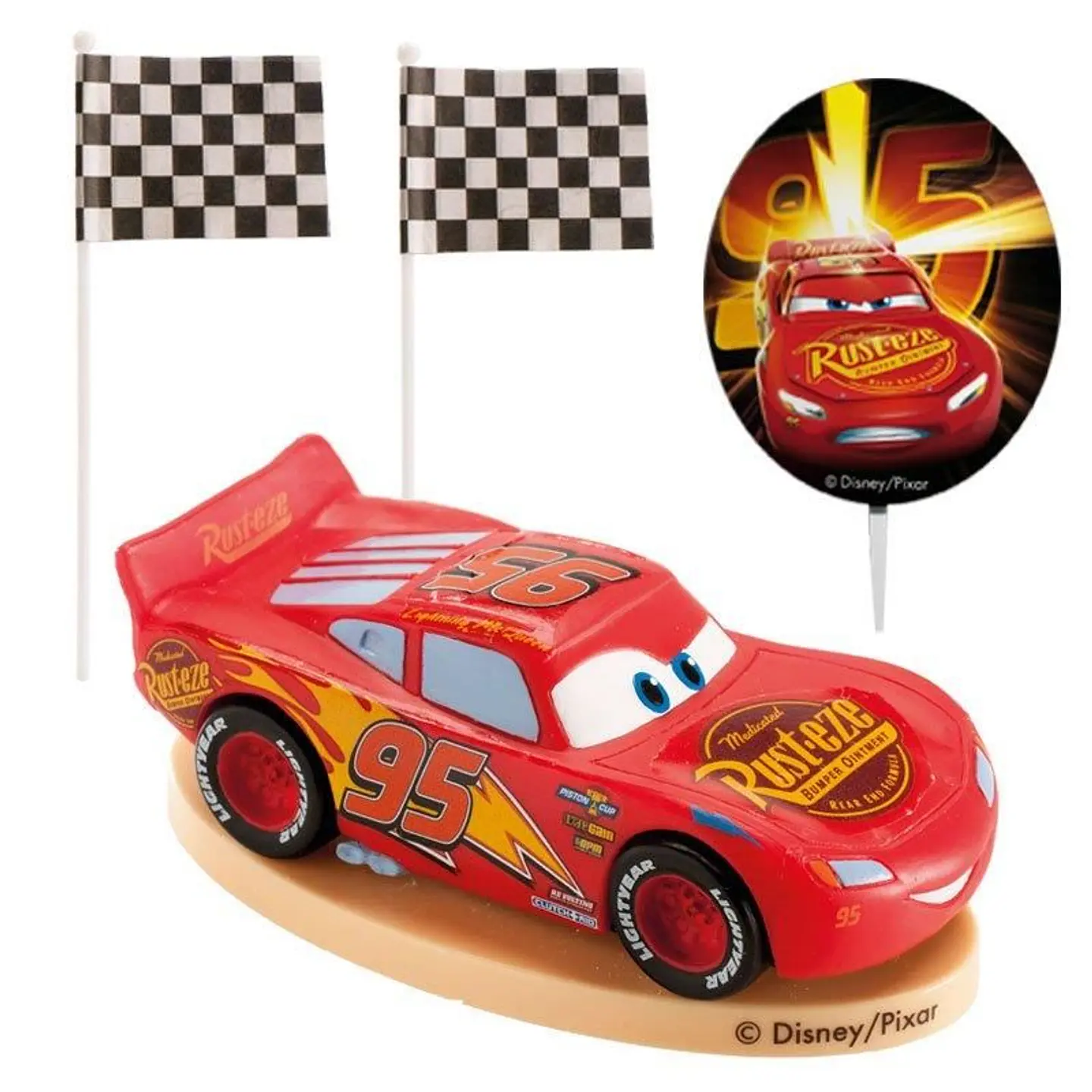 Kit para Bolos Cars com figura 1