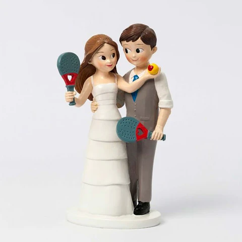 Figura para Bolo Padel