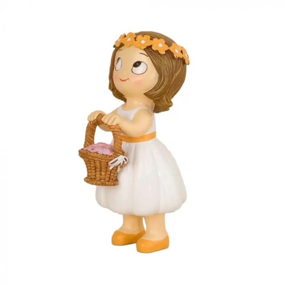 Figura para Bolo Menina Cesto 1