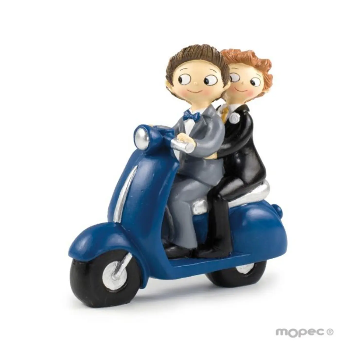 Figura para Bolo  Boys em mota 1