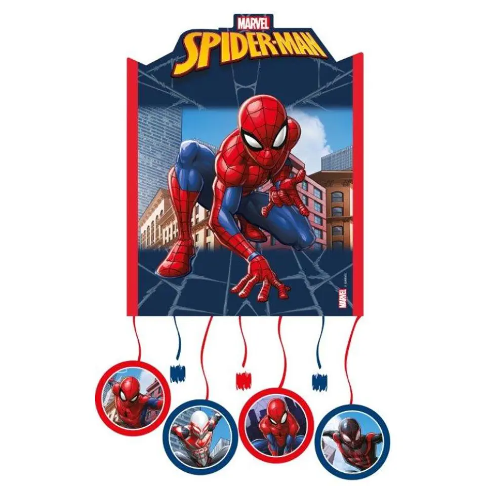 Pinhata Perfil Spiderman Crime Fighter Pequena 1
