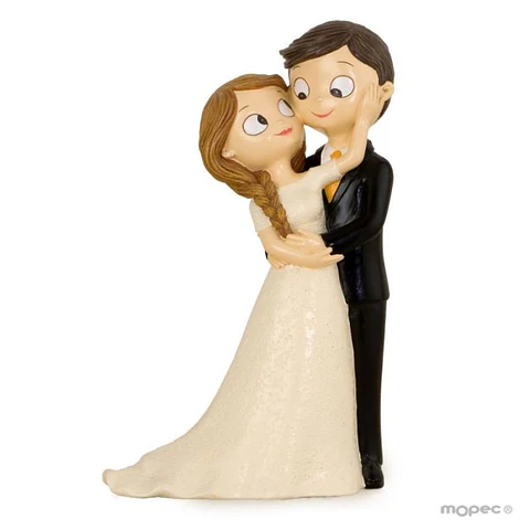 Figura para Bolo Noivos Carinho