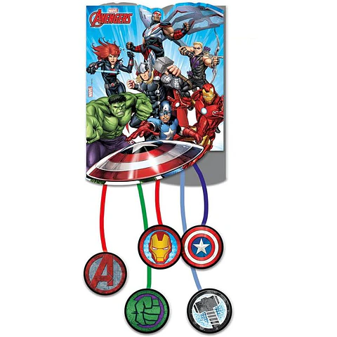 Pinhata Perfil Avengers Pequena