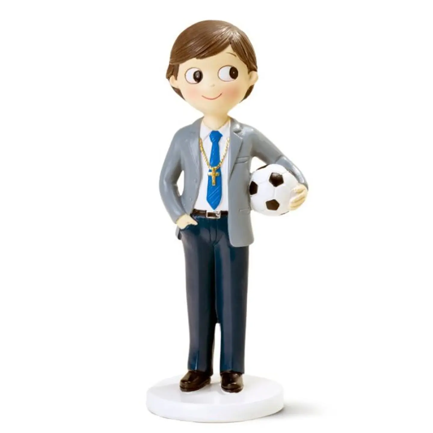 Figura para Bolo Menino Futebol 1