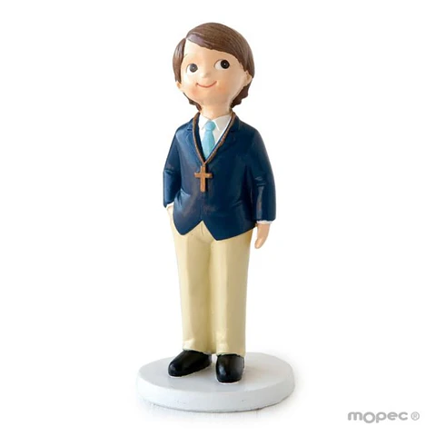 Figura para Bolo Menino Elegante