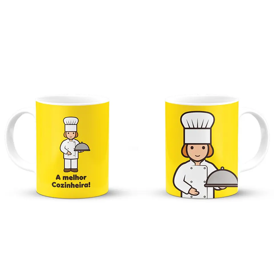 Canecas profissões, Cozinheira 1