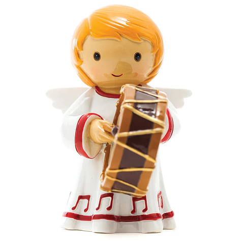 Anjo Janeiro com tambor