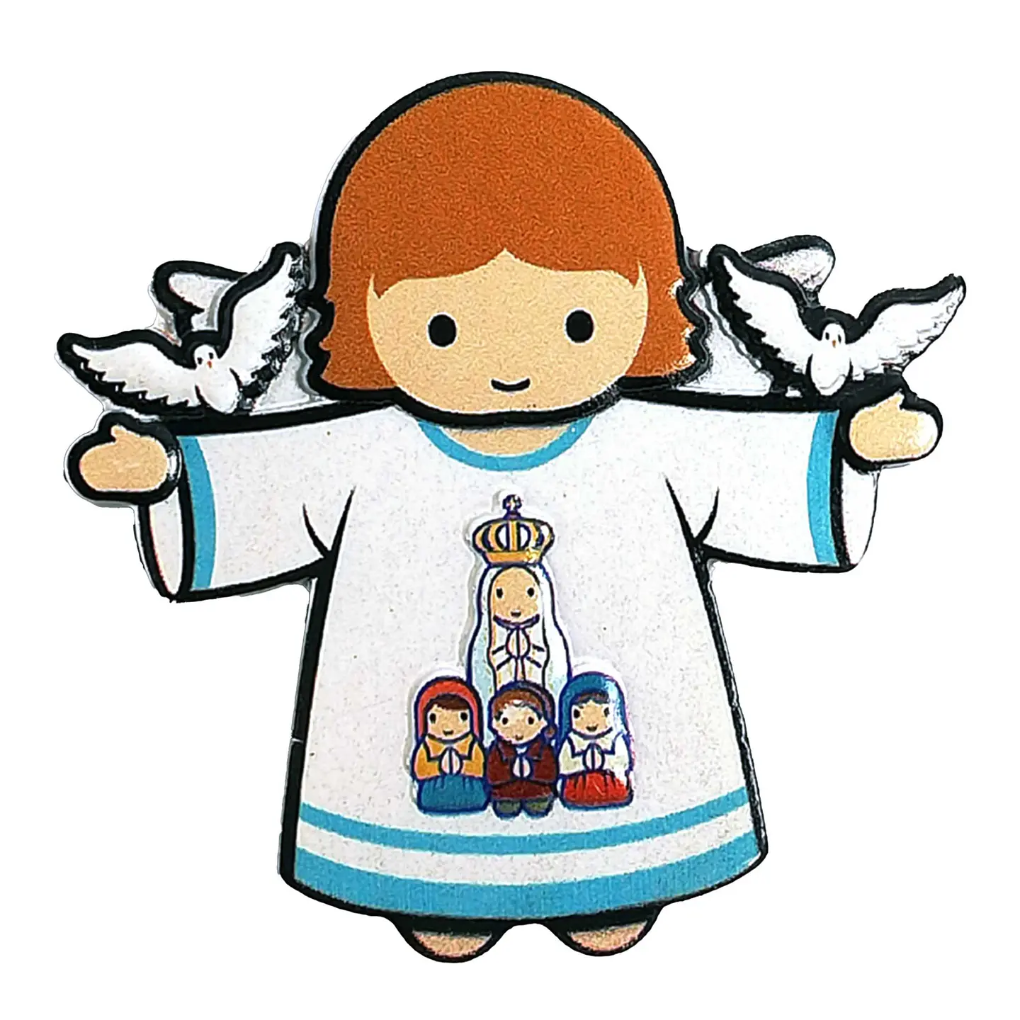 Íman Anjo Azul Aparição Fátima 1