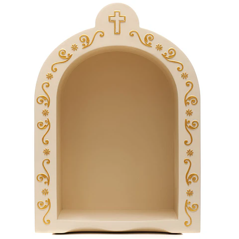 Oratório pintado dourado, tamanho grande