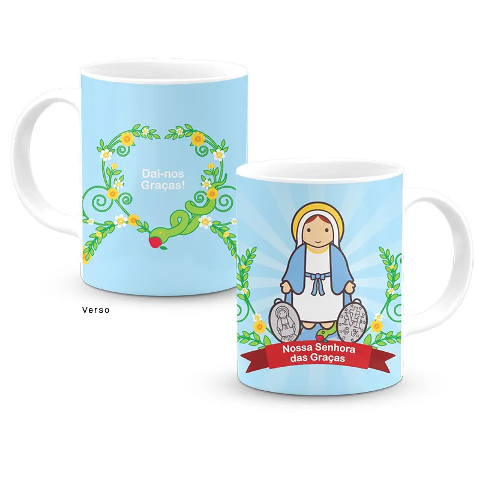 Caneca, Nossa Senhora das Graças 1