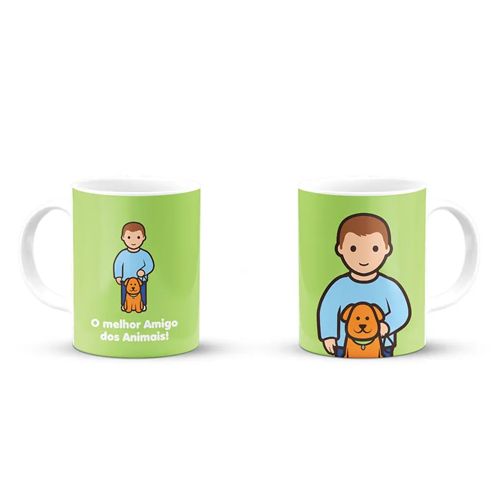 Canecas profissões, O melhor Amigo dos Animais-Cão 1