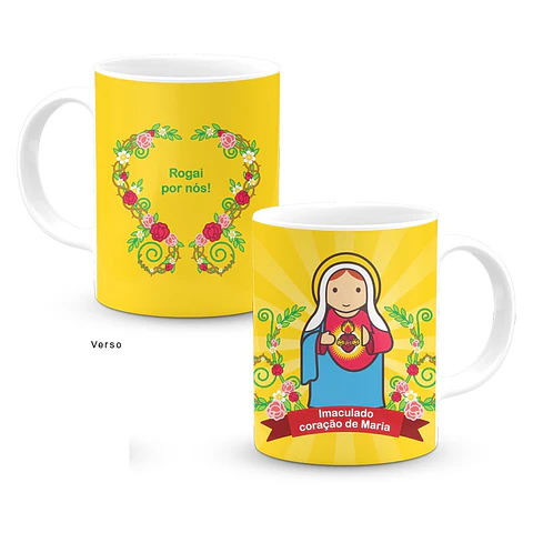 Caneca, Imaculado Coração de Maria