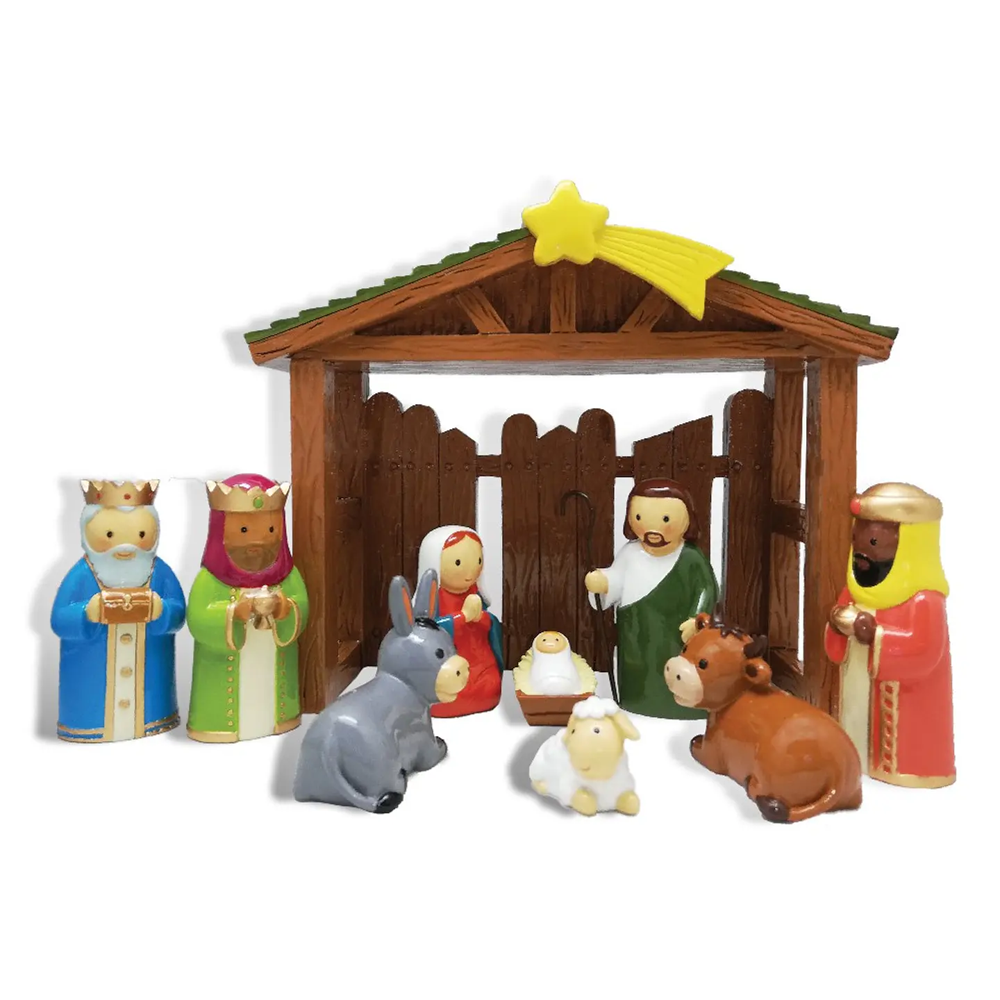 Presépio completo (10 peças) 1