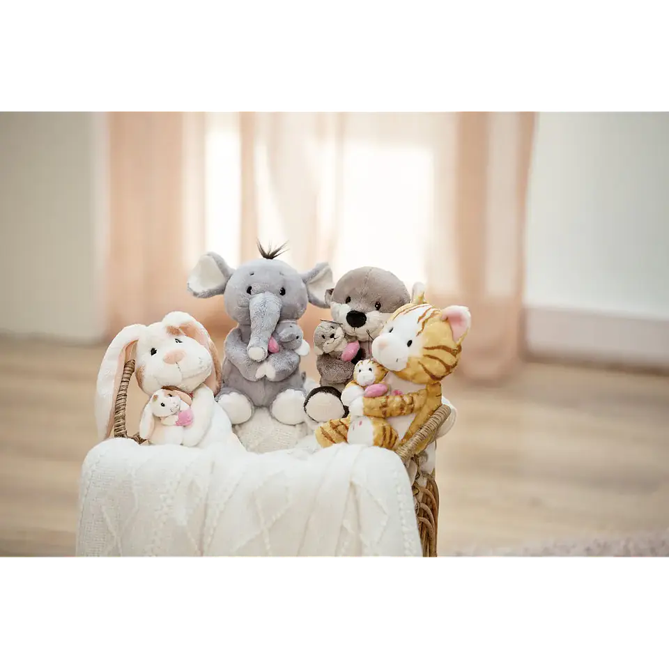 Little & Me | Peluche Elefante 20cm, c/bebé de 6cm 7