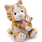 Little & Me | Peluche Lontra 20cm, c/bebé de 6cm - Thumbnail 1