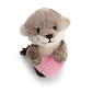 Little & Me | Peluche Lontra 20cm, c/bebé de 6cm - Thumbnail 3