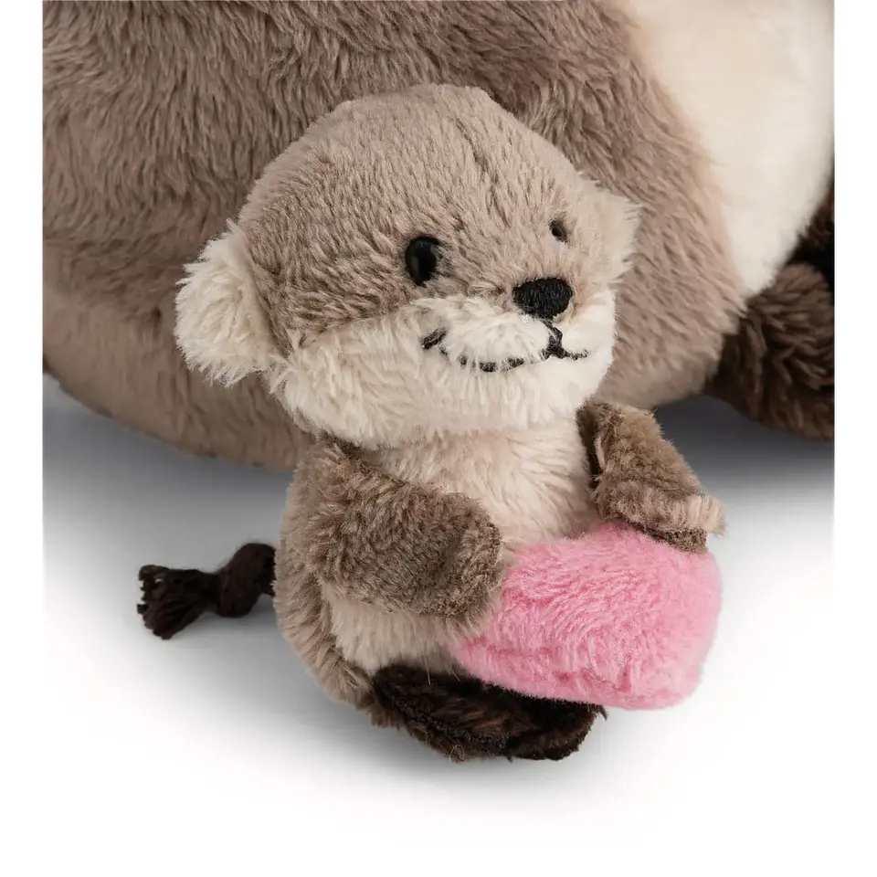 Little & Me | Peluche Lontra 20cm, c/bebé de 6cm 4