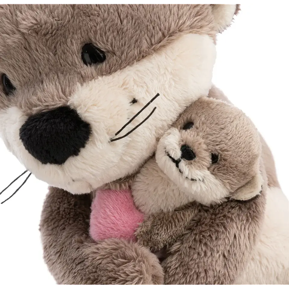 Little & Me | Peluche Lontra 20cm, c/bebé de 6cm 8