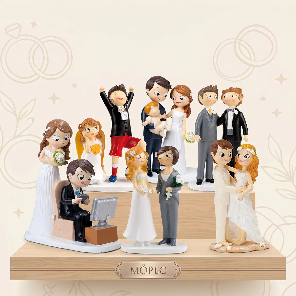 Figuras Decoração Cerimonia
