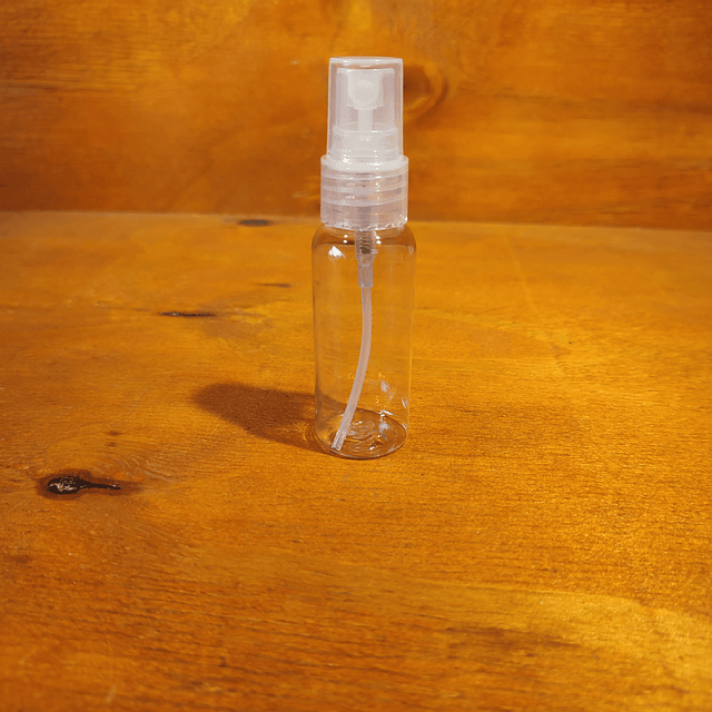 Botella  pet cilindro 30ml con tapa spray